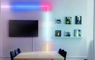 نور هوشمند بیم – سیستم LIFX Tile - نور دیواری هوشمند بیم – نور هوشمند – خانه هوشمند - برنامه Lifx اتصال مغناطیسی در پرتوهای نور هوشمند – IOS - Beam
