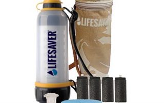 بطری Life saver برای فیلتر کردن آب آلوده